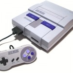 Console de jeux vidéo Super Nintendo Entertainment System (ou SNES)