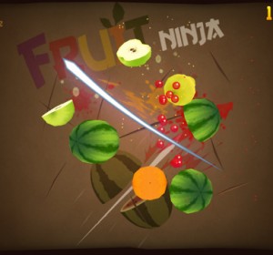 Fruit Ninja HD pour iPad désormais avec multijoueur