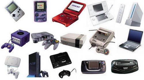 Plusieurs consoles de jeux vidéo