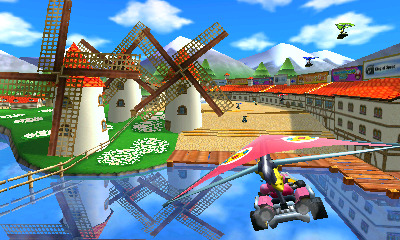 Peach dans Mario Kart 3DS