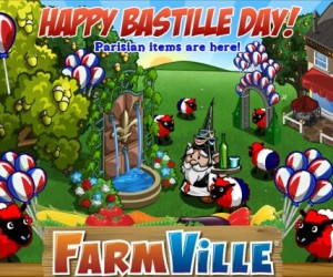 Fête Nationale du 14 juillet: Farmville offre des objets spéciaux